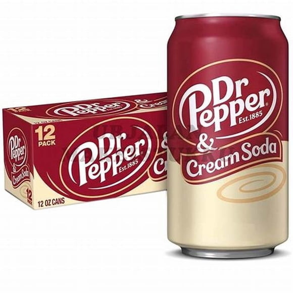 Bebida Cream Soda Lata 12x355ml