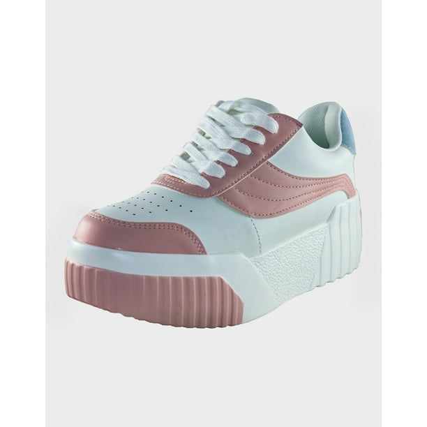 Zapatilla Plataforma simple Rosado Danicolle