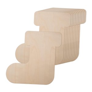 Magideal - 12 Uds. De Medias Navideñas De Madera Sin Terminar, Piezas Colgantes Para Manualidades, Colgantes Diy En Blanco, Decoración Del Hogar Para Vacaciones