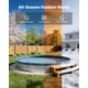 thumbnail image 4 of Liner para piscina redonda VEVOR de 3 m, vinilo extragrueso de 27,5 in de altura de pared, 4 of 9