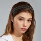 thumbnail image 3 of Unique Bargains 1 Pc Diadema de Cuentas para el Cabello para Mujeres Negro 0.43 Pulgadas de Ancho, 3 of 7