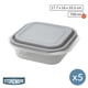 thumbnail image 2 of Contenedores 700ml Set 5 Tupper Herméticos Comida Storeware, 2 of 4