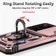 thumbnail image 4 of Funda Resistente Anillo Soporte Samsung Galaxy S25 Plus Privacidad Cámara Montaje Magnético Oro rosa, 4 of 6