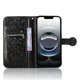 thumbnail image 2 of Funda Cartera Lunares iPhone 16E con Tarjetero, Correa y Soporte Negro, 2 of 6