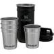 thumbnail image 3 of Set de regalo de vaso y frasco de acero inoxidable Stanley paquete de aventura al aire libre con 4 vasos de metal para chupitos, 3 of 3