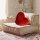 thumbnail image 5 of Esta almohada de peluche con forma de corazón es perfecta para San Valentín y el Día de la Madre. Almohada con forma de corazón., 5 of 5