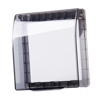 Magideal - Cubierta Impermeable Para Tomacorriente Eléctrico Doméstico, Cubiertas De Tomacorriente Resistentes, Caja De Tomacorriente Duradera Para Almacenamient E