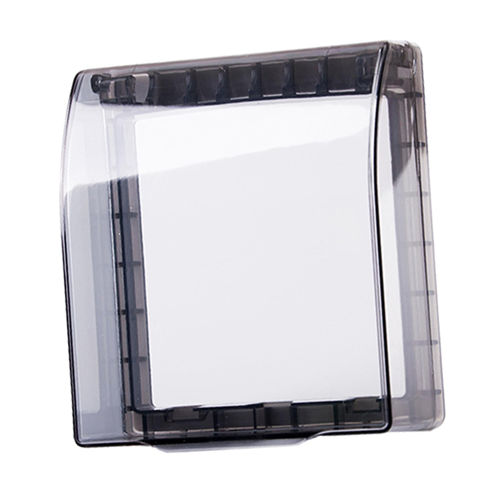 Magideal - Cubierta Impermeable Para Tomacorriente Eléctrico Doméstico, Cubiertas De Tomacorriente Resistentes, Caja De Tomacorriente Duradera Para Almacenamient E