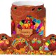 thumbnail image 1 of Borde para Tablero de Anuncios Auzesto 20 m Diseño de Pavo de Acción de Gracias, 1 of 7