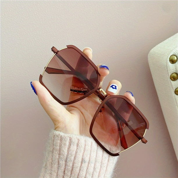 Stylish Geometric Frame Sunglasses - Perfect for Beach Parties & Photo Booths!