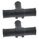 thumbnail image 5 of 2 Conectores En T Para Manguera De Calefacción, Color Negro, Para Lexus Cruiser Sienna (1992-2007), 5 of 5