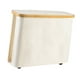 thumbnail image 2 of Organizador De Papel Higiénico Con Asa Soporte Para Papel Higiénico Para Baño RV Blanco, 2 of 3