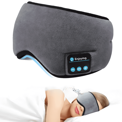 Genérica - Antifaz Para Dormir Con Audífonos Bluetooth Relajante