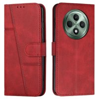 Foxdock - Funda Flip Para Oppo Reno12 F – Carcasa Delgada Y Resistente A Impactos Con Soporte Para Uso Diario Y Profesional