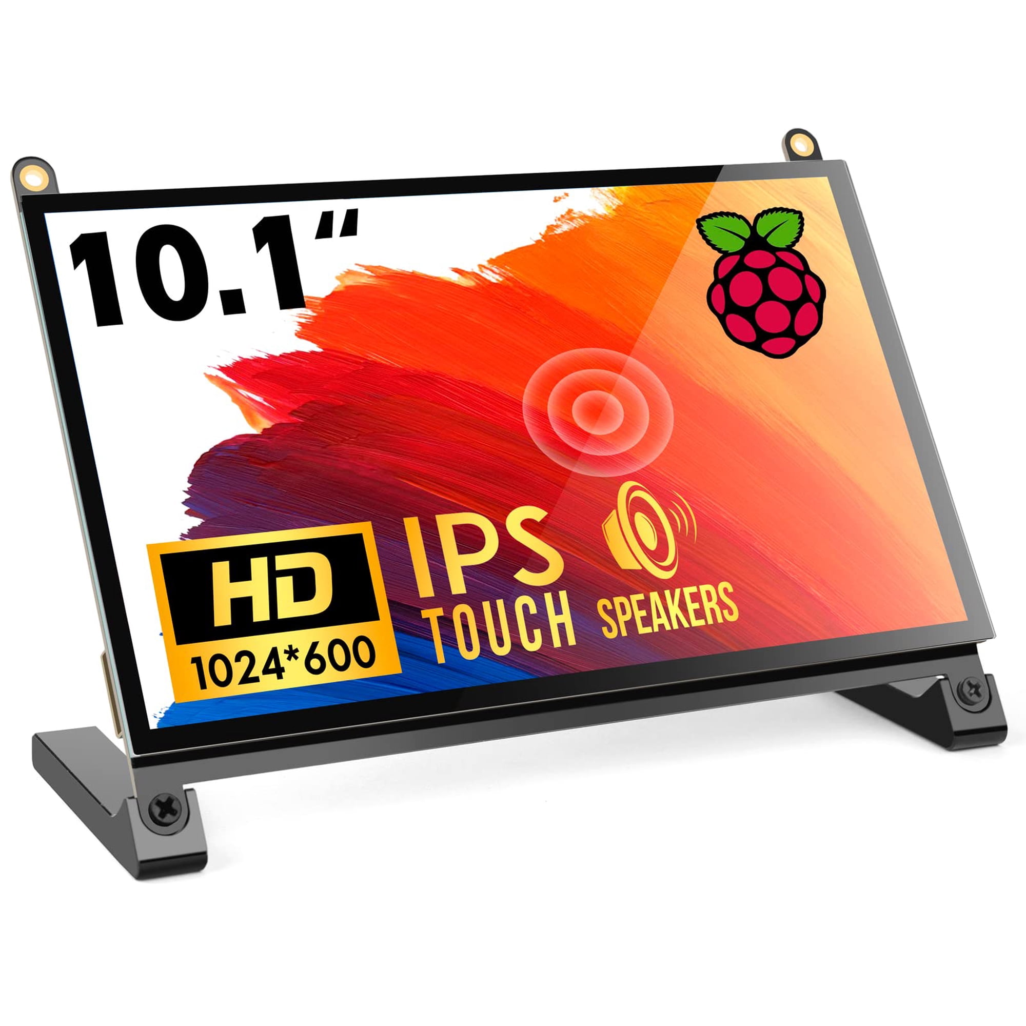 Monitor Con Pantalla Táctil Roadom Raspberry Pi De 10,1" Ips Fhd