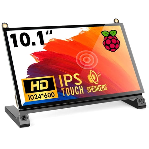 Monitor Con Pantalla Táctil Roadom Raspberry Pi De 10,1""