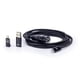 thumbnail image 1 of Cable Sontronics tipo XLR a USB-C con conectores para teléfonos inteligentes, 1 of 3