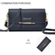 thumbnail image 1 of 2023 New Korean Large Capacity Multifunctional Shoulder Bag Medium Length Handheld Bag Mobile Bag Fashion Women's Wallet, 1 of 3