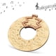 thumbnail image 1 of Herramienta de Melodía de Madera, Círculo de Quintas Chod Wheel, Chod Wheel Musical Edugatoional Herramienta Instruhombrests Accessoies Notas Chods Armadura, Música Transpuesta Herramienta Bajo, Músic, 1 of 7