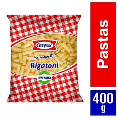Fideo Pasta Rigatoni N°48 Bolsa 400 G Carozzi