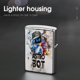 thumbnail image 4 of Astro Bot-theme Copper Metal Lighter Shell, Premium Replacement Refillable Lighter Case with Durable Metal Construction, Compatible with Zippo and Most Standard Lighter Models, 4 of 6