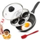 thumbnail image 1 of Sartén para huevos y sartén para escalfar huevos Eggssentials, granito, antiadherente, 1 of 7