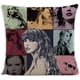 thumbnail image 1 of Fundas de almohada Taylor de 45 x 45 cm para decoración del hogar, fundas cuadradas Taylor para sofá, cama, coche, 1 of 7