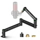 thumbnail image 1 of Soporte de micrófono Aokeo AK-58i de perfil bajo para Blue Yeti, 1 of 7