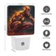 thumbnail image 2 of Hombre Flash Luz nocturna LED con sensor de anochecer a amanecer para dormitorio, baño, pasillo, escaleras - Lámpara LED nocturna de enchufe, 0.5W - 1 pieza, 2 of 6