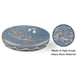 thumbnail image 3 of Set de accesorios de baño Zahari Home Capri, 4 piezas, azul real, 3 of 4