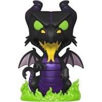 Figura De Colección Funko Pop Jumbo Villanos Maléfica Dragón