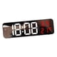 thumbnail image 2 of Despertador Pantalla LED 12/24H Reloj Digital Para Sala De Estudio Hogar Interior Rojo, 2 of 5