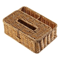 Magideal - Funda Para Caja De Pañuelos, Porta Pañuelos Rectangular Para Decoración Del Hogar, Caja De Papel Para Guardar Toallas De Papel, Para Coche, Restaurant Café Ligero Grande