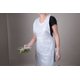 thumbnail image 2 of Delantal Elara 71 cm x 117 cm Blanco 1.0 mil Caja 100, 2 of 2