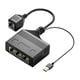 thumbnail image 2 of Divisor Ethernet RJ 45, Adaptador Ethernet Divisor De Red Para Cat8 Cat5 Cat5E 1to4 1000Mbps Hembra, 2 of 3