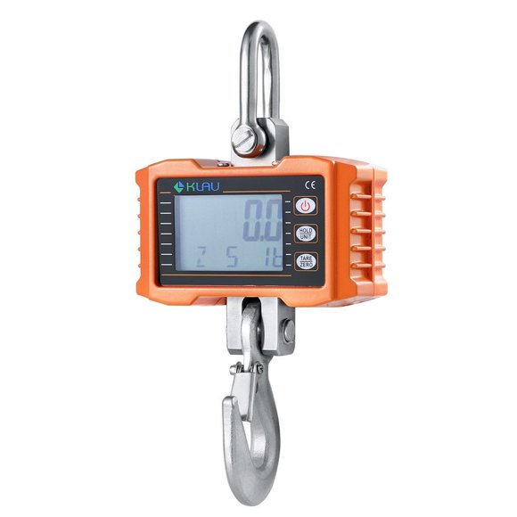 Balanza digital de grúa colgante Klau 500 kg naranja