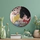 thumbnail image 5 of Plato Decorativo de Porcelana Desmarcar Mira Hacia Atrás 15 cm, 5 of 6