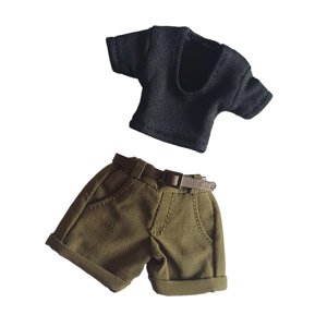 Magideal - Figuras De Acción 1:12, Traje Con Cinturón, Regalos Para Niños Y Adultos, Ropa Suave Femenina De 6 "", Ropa Para Muñecas Para Figuras De Muñecas De 6"" Estilo A