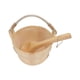 thumbnail image 5 of Barril de Sauna y cucharón, cuchara para pies de bañera, accesorios de ducha, cuchara de cubo de baño, herramienta de baño humeante para SPA, Sauna de, 5 of 5