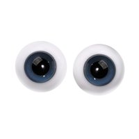 Bothyi - 2X Ojos De Muñeca Ojos Móviles Para Accesorios De Halloween Escultura Muñeca Azul Oscuro