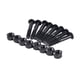 thumbnail image 3 of 8 Piezas Longboard Skateboard 33mm Pernos Tornillos Con Tuercas Set Hardware Negro, 3 of 3