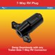 thumbnail image 4 of Conector RV Blade Plug RV Designer TC501 de 7 vías para remolque, 4 of 4