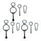 thumbnail image 1 of 3 Juegos De Anillos De Corbata Para Caballos, Suministros De Tachuelas Para Caballos, Hebilla A Presión, Accesorio De Seguridad Para Caballos, 1 of 5