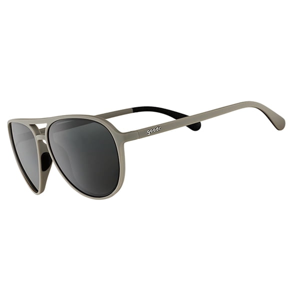 Gafas de Sol goodr Mach G Polarizadas Aviador Gris con Negro