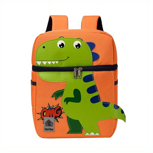 Cartoon Cute Dinosaur Kindergarten Schoolbag Fashion Boy Girl Travel Backpack Children'santi-Lost Backpack