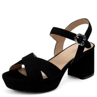 Zapatos Aerosoles Cosmos Black Suede Para Mujer Talla 7W