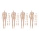 thumbnail image 4 of 1/6 Cuerpo Femenino Sin Costuras Gran Busto Esculpido Para Cuerpo De Figura De Acción De 12 Pulgadas X4, 4 of 5
