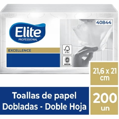 Elite Professional - Toalla Pap Intrf Dobhoja 200Un Eliteprof