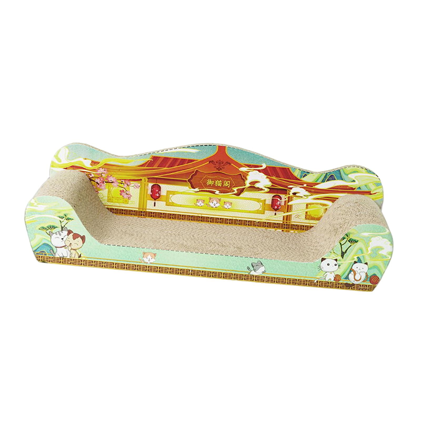 Magideal - Rascadores Para Gatos, Cartón, Cama Para Rascar Gatos, Protector De Muebles, Sofá Para Gatos, Sofá De Salón Con Garra De Molienda Extra Grande Para Ga 51cmx27cmx15cm