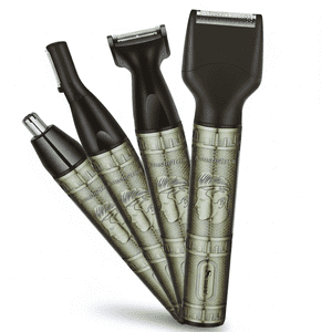 Surker - Maquina De Afeitar Barba Nariz Oídos Multiuso Hombre 4 En 1